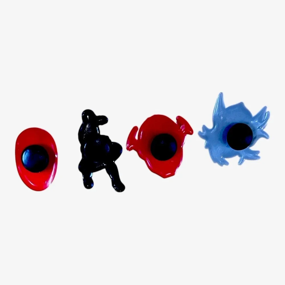 Jibbit Superhero Set Of 4 Charms Shoes Cartoons‎
